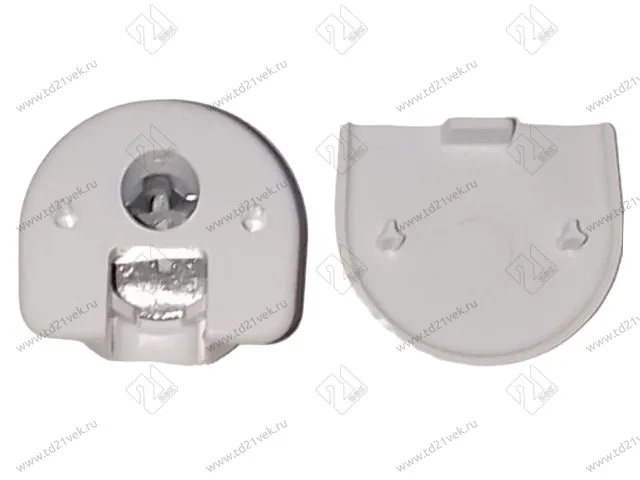 ACKRF016 Стяжка RAFFIX DUO d20*H12,5 мм с эксцентриком для плиты 16 мм, белая 2