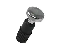 Заглушка рейлинга модерн хром