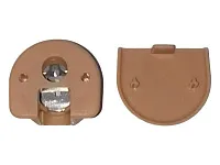 ACKRF016 Стяжка RAFFIX DUO d20*H12,5 мм с эксцентриком для плиты 16 мм, бежевая