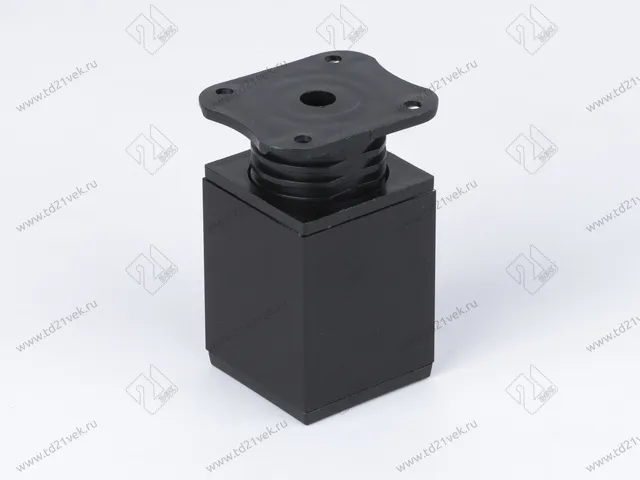 Опора декоративная H60+15мм, черный матовый 2
