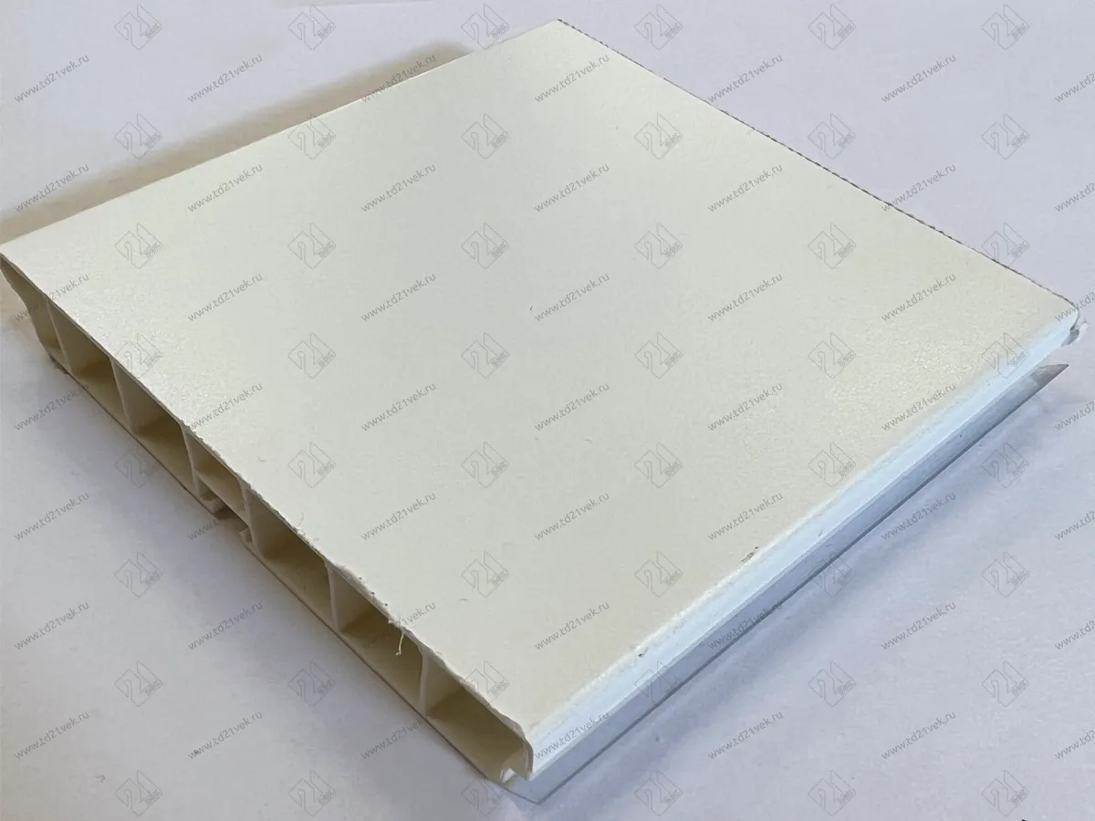 Цоколь кухонный 4м с силик.пр. (не съемный), белый H-100 <15> 2