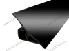 Плинтус для столешницы гибкий, черный глянец, 3 метра, Аврора 23, в комплекте заглушки и уголки превью 1
