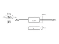 Датчик движения и открытия двери 3PIN, двойной, черный