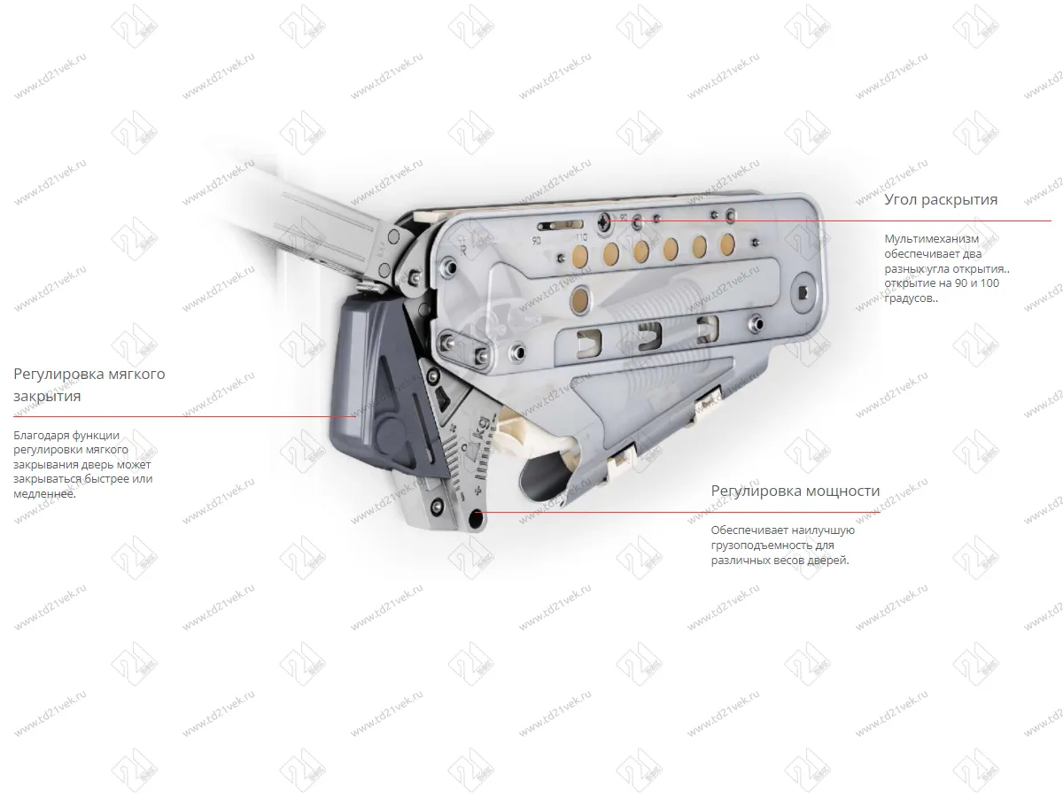 12408471000101 Подъемник Multi-Mech B1 (складной) (860-1040мм) (белый) (pack) <1> 2
