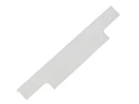 Профиль-ручка торцевая 128мм (L150мм) хром матовый, RT.K109