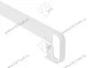 Планка БЕЛАЯ щелевая алюм. 38 мм 1517/1  <20/100> превью 1