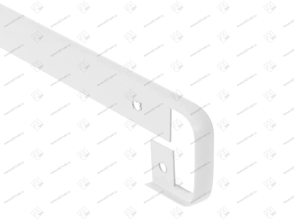 Планка БЕЛАЯ щелевая алюм. 38 мм 1517/1  <20/100> 1