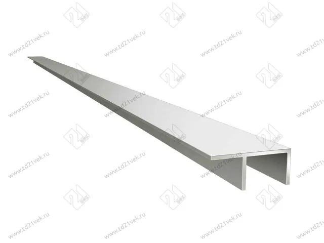 Планка угловая алюм. для стеновых панелей 10 мм 1120 <100> 1