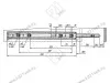 Бутылочница для кухни 200 мм (150x460x480мм) c шариковыми направляющими без доводчика, h35 мм превью 3
