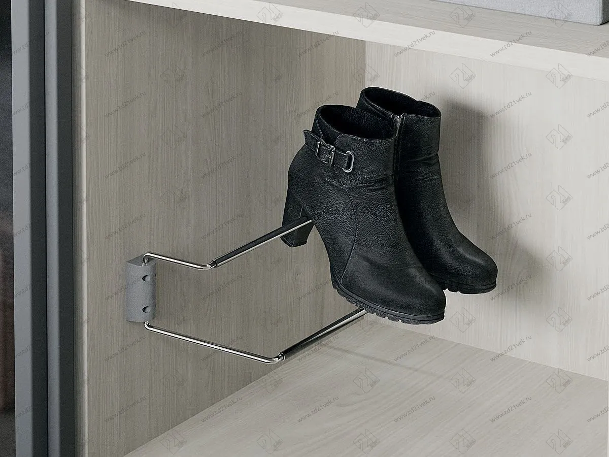 S-6111-C Полка для обуви раздвижная Starax, (420-700х200х95 мм) 1