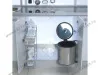 S-2251-SS Мусорное ведро, Starax Waste Bin, 10 л, (365x300x320 мм), хром превью 7