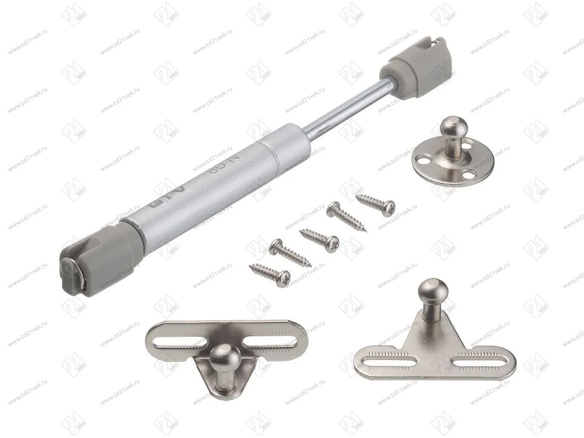 PD-G80160-02 Газлифт мебельный 80N L160мм (короткие) <50> 1