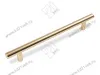 RR002BSG.5/128 Ручка-рейлинг 128 мм , сатиновое золото <20> превью 1