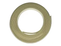 Уплотнительный гибкий плинтус для столешницы Аврора 7мм, 1 бобина 5м, прозрачный