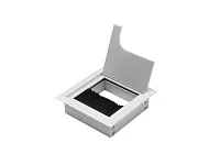 Заглушка кабель-канала LB-K80X80-05 Мерида, GTV, 80x80 мм, анодированный натуральный