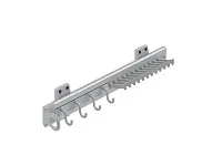 S-6544-G Вешалка для галстуков и ремней, Starax, (85х460х90 мм), левая