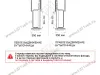S-2792-US-A Бутылочница 350, Starax, 2-х ярусная, направляющие Blum Tandem, (305х470х635 мм), с доводчиком, полное выдвижение, правая, антрацит превью 3