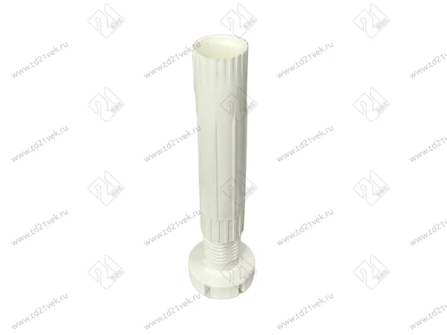 104-01-24-302 Ножка Mesan цокольной опоры с основанием h: 150мм, (145-175мм) белая <400> 1