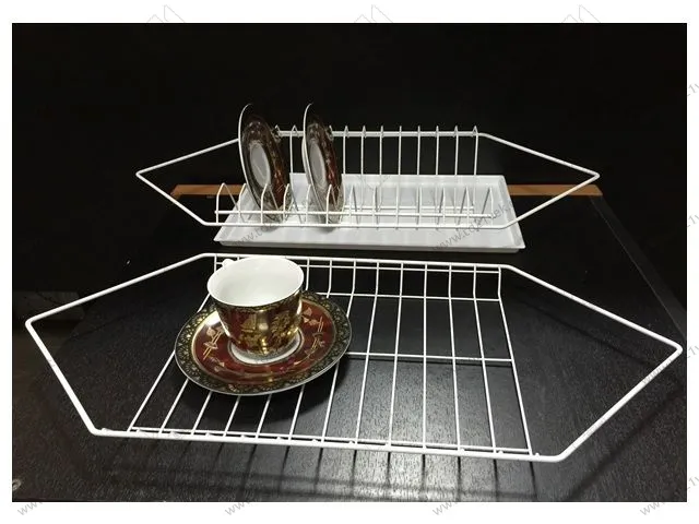 Сушка для посуды в базу 800 мм, угловая, отечественная, для ЛДСП 16мм, белый 1