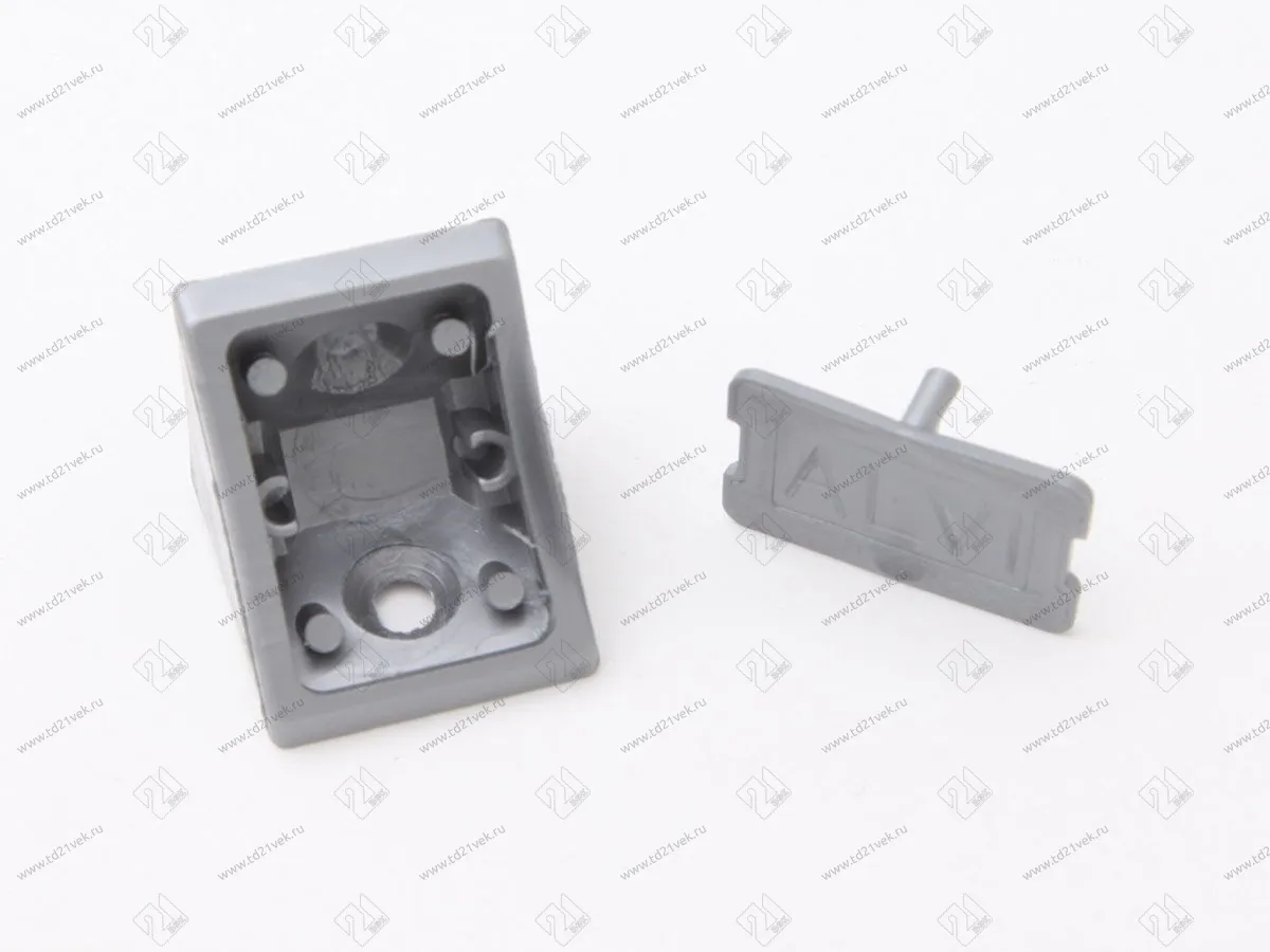 Уголок пластиковый №17 без крышки+крышка (А)(металлик) 100/1500 1