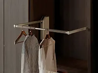 Пантограф для шкафа электрический RALPHIE, 764-964x140x881 мм, серый, с сервоприводом