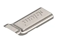70.1663.BP CLIPtop Заглушка на плечо для полунакладных и вкладных петель, с логотипом BLUM, правая