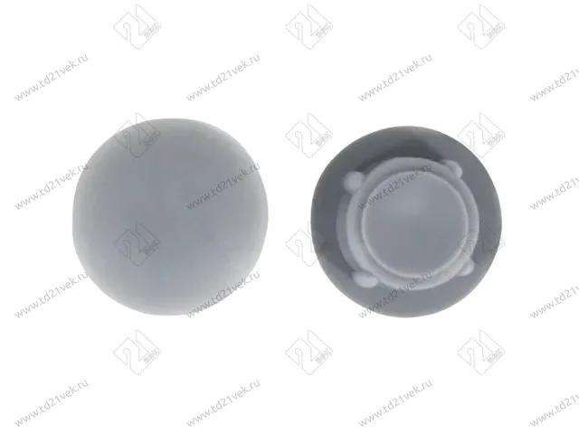 Заглушка для технологических отверстий, D5 мм, серая матовая (1упак = 1000шт) 1