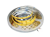 04.800.00.063 Лента M3, COB LED, IP20, 252LED/м, 6000K-6500K, холодный белый, 12В, 10Вт/м, 1100Лм/м, CRI>80, 5м х 8мм