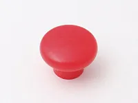 Ручка-кнопка пластиковая  (красный)<100>