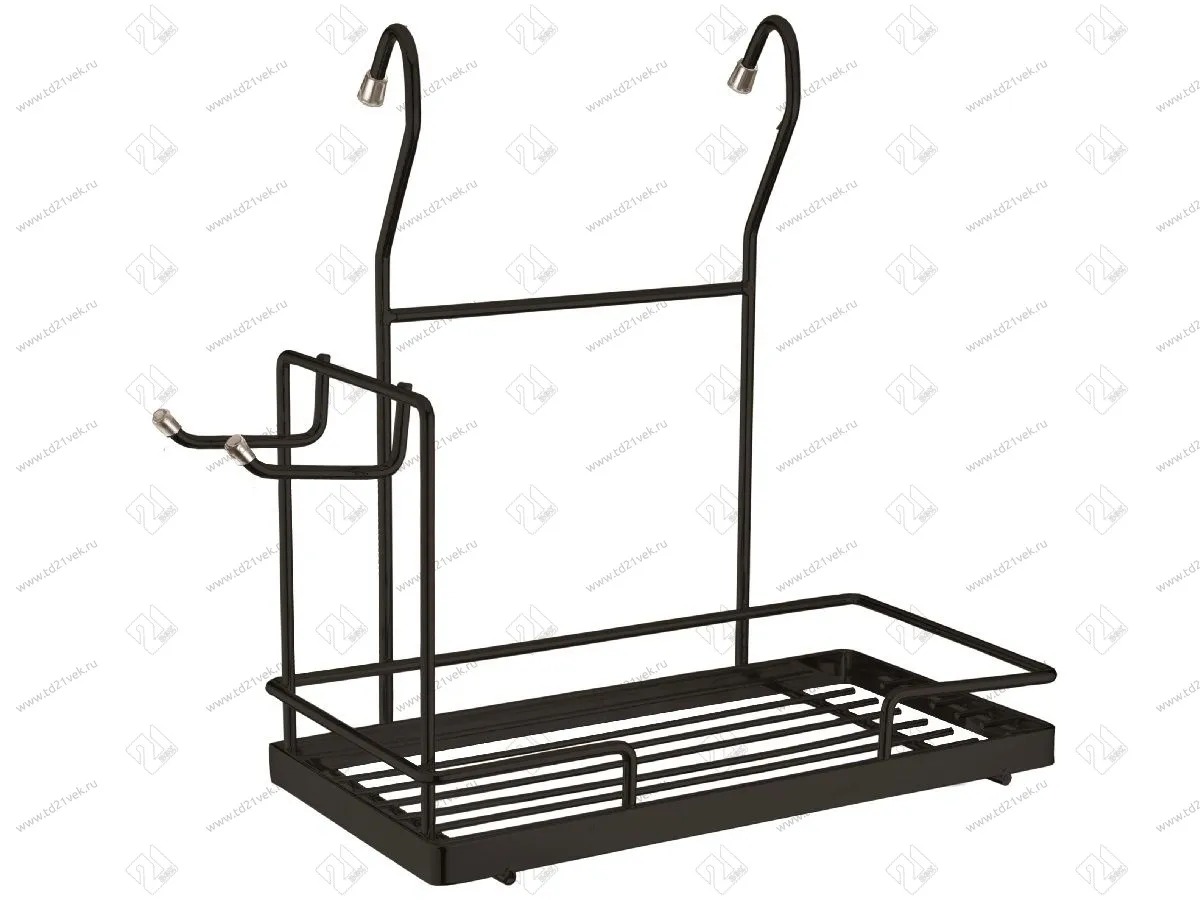 YJ-G211 BL Полка для миксера, Д270 Ш155 В270, черный матовый <16 > 1