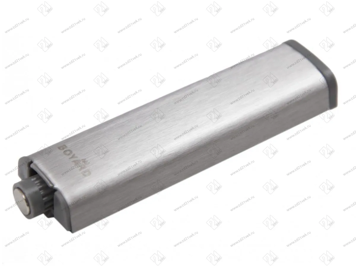 AMF13/SST  Упор-защелка фасада c толкателем push-to-open и магнитом , корпус нерж. сталь <200> 1