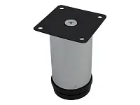 Опора NO201-120 / d50*H120мм (регулируемая) хром