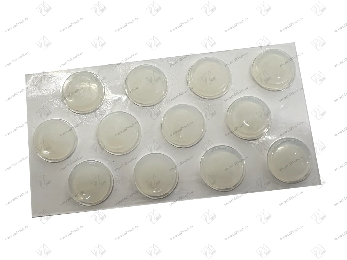 Подкладка стеклянного стола Pacific PC 2860 (18x3,8мм)  (12шт на листе) <25/750> 2