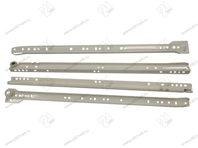 Направляющие роликовые 400 мм "Л", белые <35> 1