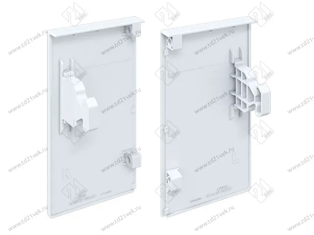 1279647201 FLOWBOX  Держатель передней панели H192 мм (белый) <12> 1