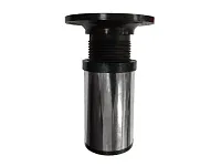 Опора регулируемая H100-120 / d50мм хром