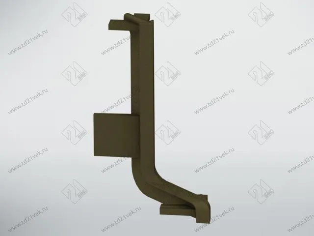 Г-образный уголок наружный  №6 шампань <10> 1