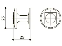 Купол "Оскар" 9066-08  (бронза)<100/1200>
