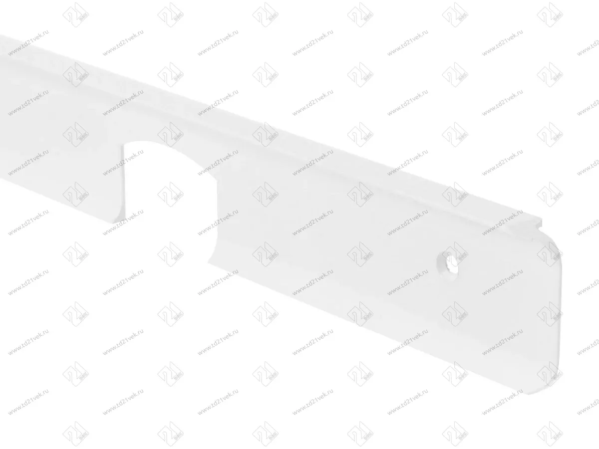 Планка БЕЛАЯ соединительная угловая алюм. 38 мм 1516  <20/100> 1