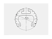 PA-GLAXDR-AL алюминиевый профиль-штанга glax круглый fi-25мм, (цена за 2 метра) <20>
