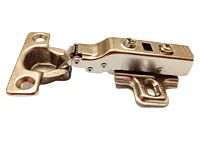 Петля мини 0 мм (накладная / чашка 26 мм) (с довод.) + планка H=0