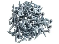 Саморез 4*15мм с потайной головкой, крест, цинк белый, 1уп=1000 шт.