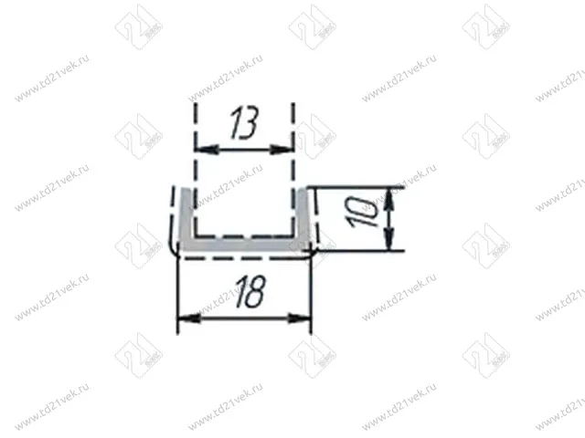 Заглушка торцевая H150мм, белый <20> 2