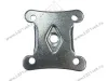 Опора колесная прямоходная 105, нагрузка 30 кг, d50 мм, h63 мм, резина, серый превью 2