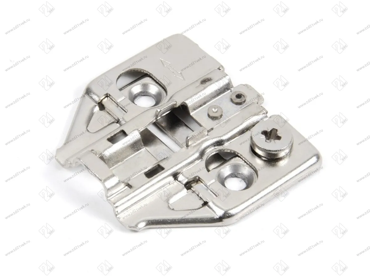 H8010 Планка с эксцентриком для EVO (H=0 мм) под саморез и евровинт 1