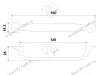 RS284BL.4/128 Ручка-скоба 128 мм , чёрный матовый <25> превью 2