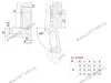 H402A21/1310 Петля Boyard мини 0 мм (чашка 26 мм) + планка H=0 <300> превью 2