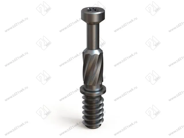 102-02-05-403 Шток Mesan L11/24мм d=6 мм. (саморез) цинк <1000/3000> 1