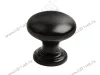 Ручка-кнопка черный матовый,  AL 112 превью 1
