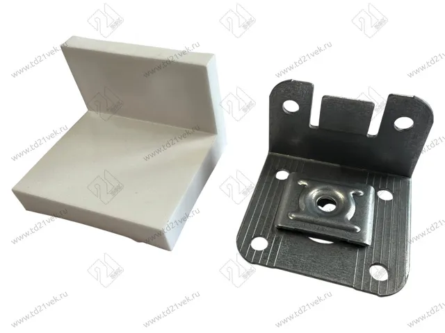 Навес мебельный L-обр. до 70кг белый 1